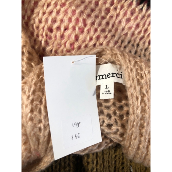 &merci 100 mohair women’s cardigan size large - Picture 2 of 3